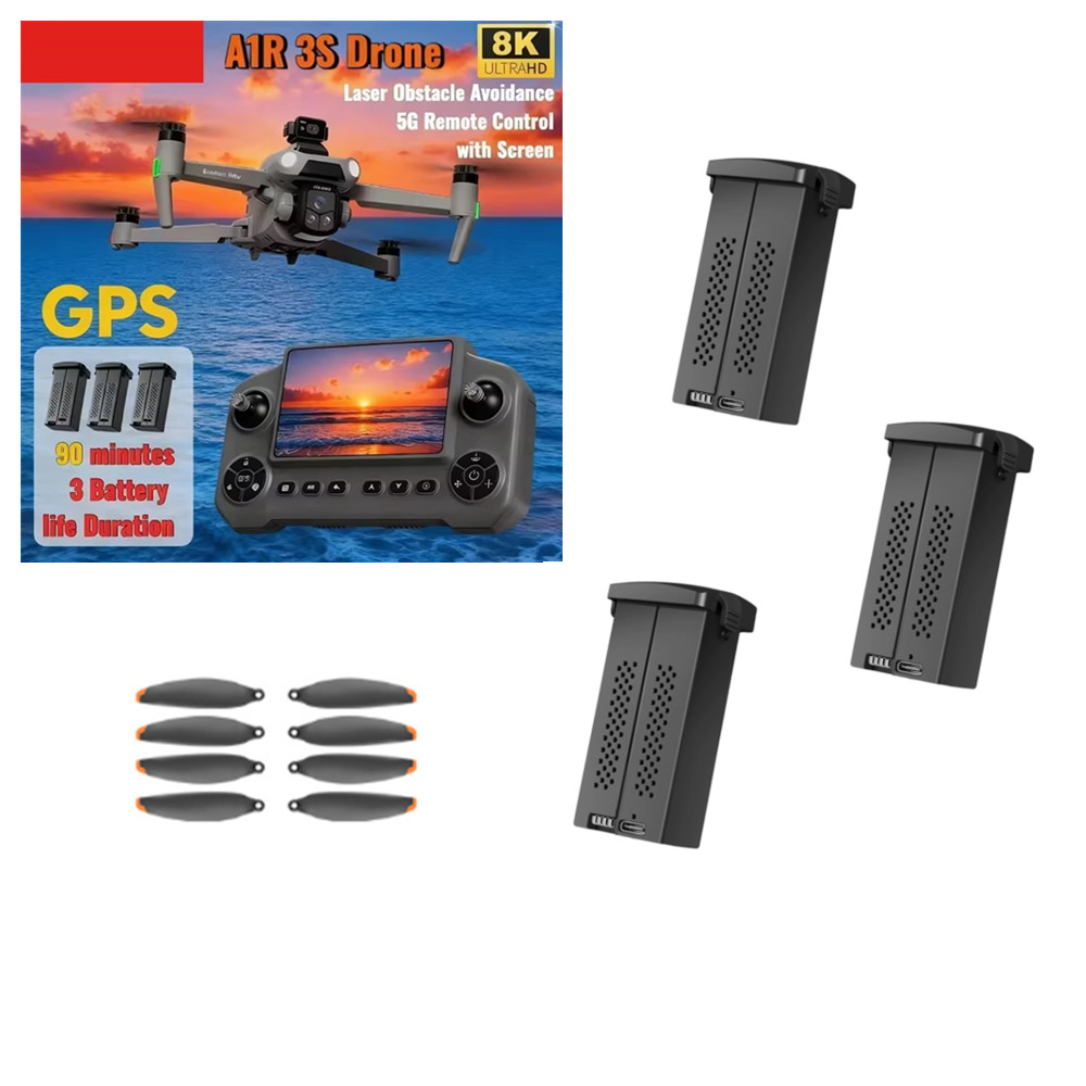 Drone Battery 3S - Bateria GPS A1R 3S 7.4V 3000mAh