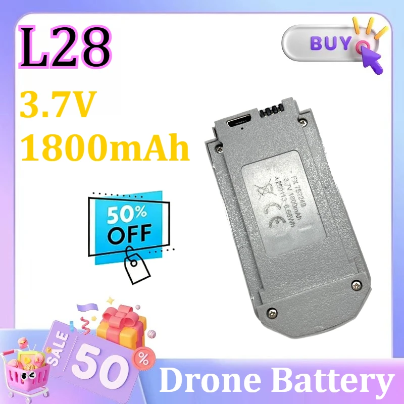 SWZY L28 3.7V 1800mAh Bateria  - Drone Battery Li-Ion avaliação e preço