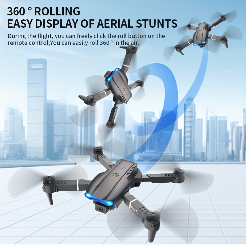 Drone dobrável E99 PRO MAX com - Drone Battery Box avaliação e preço