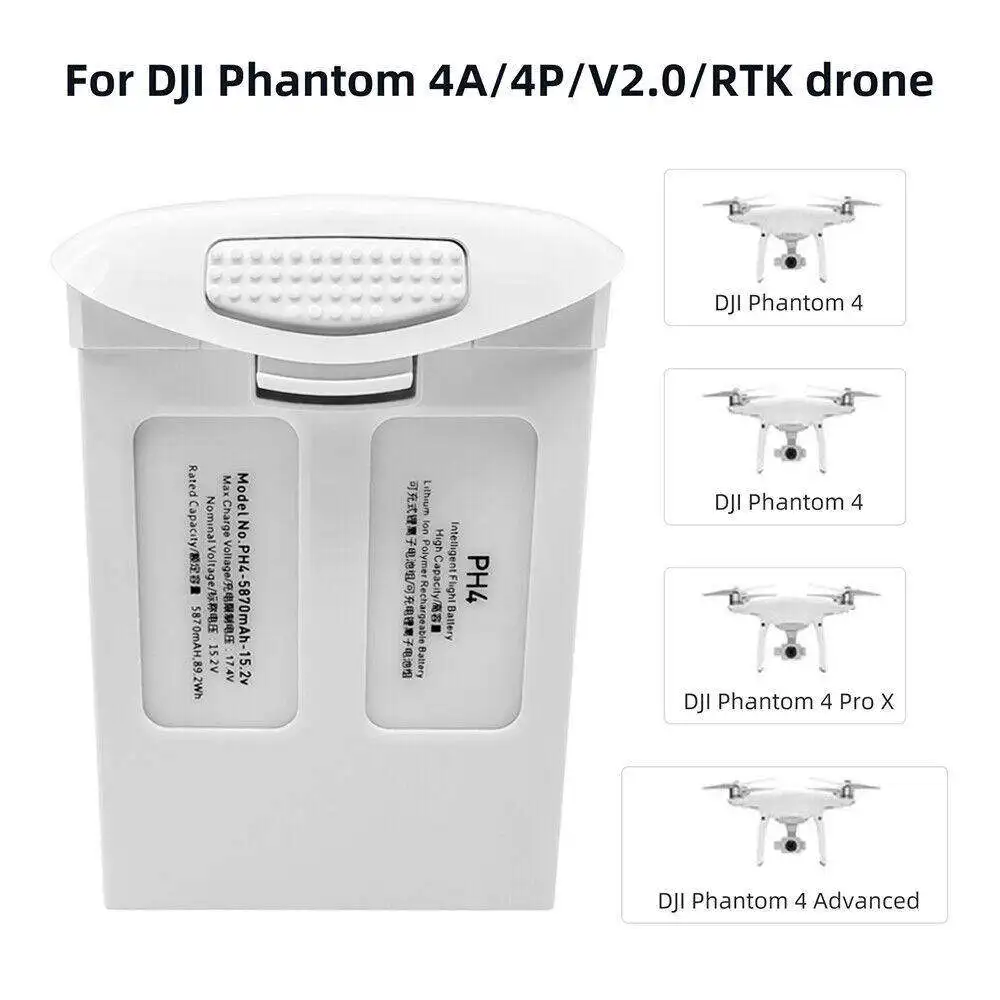 Nova Bateria Phantom 4 de 6200 - Drone Battery Li-Ion avaliação e preço