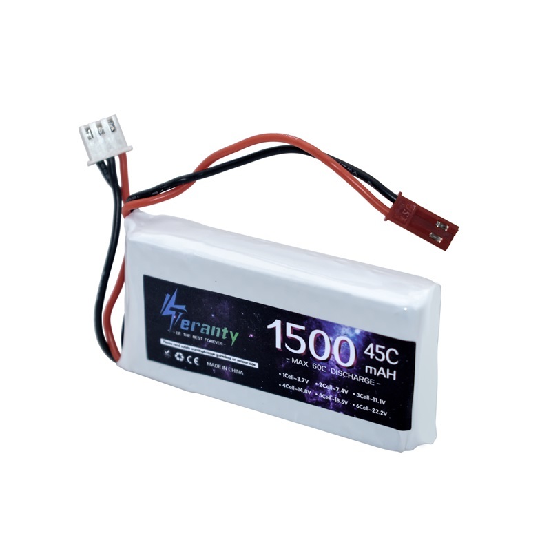 7.4v lipo bateria 2s 1500mah 1 - Drone Battery Li-Ion avaliação e preço
